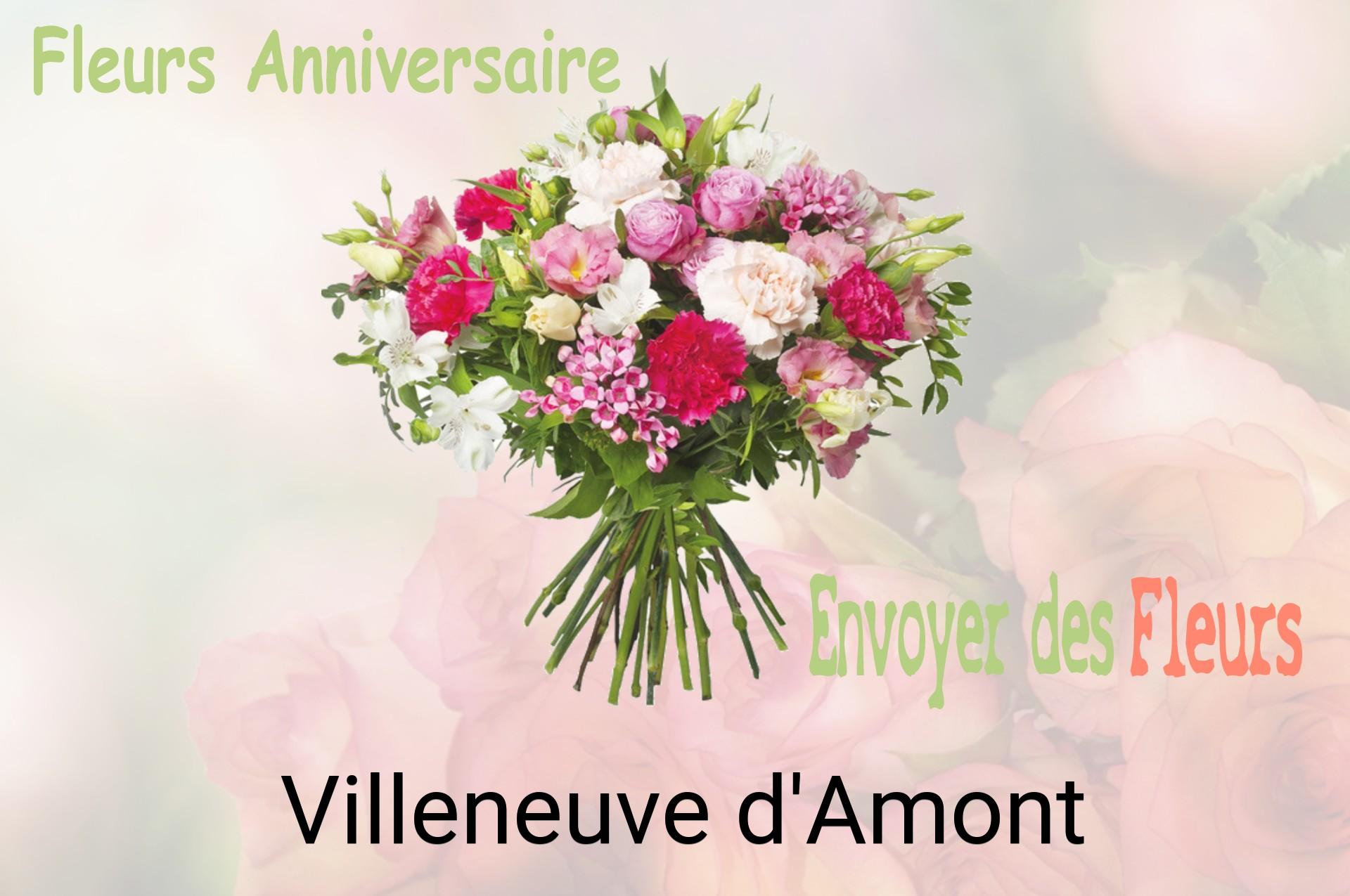 Bouquet de fleurs d’anniversaire livré à Villeneuve-d'Amont