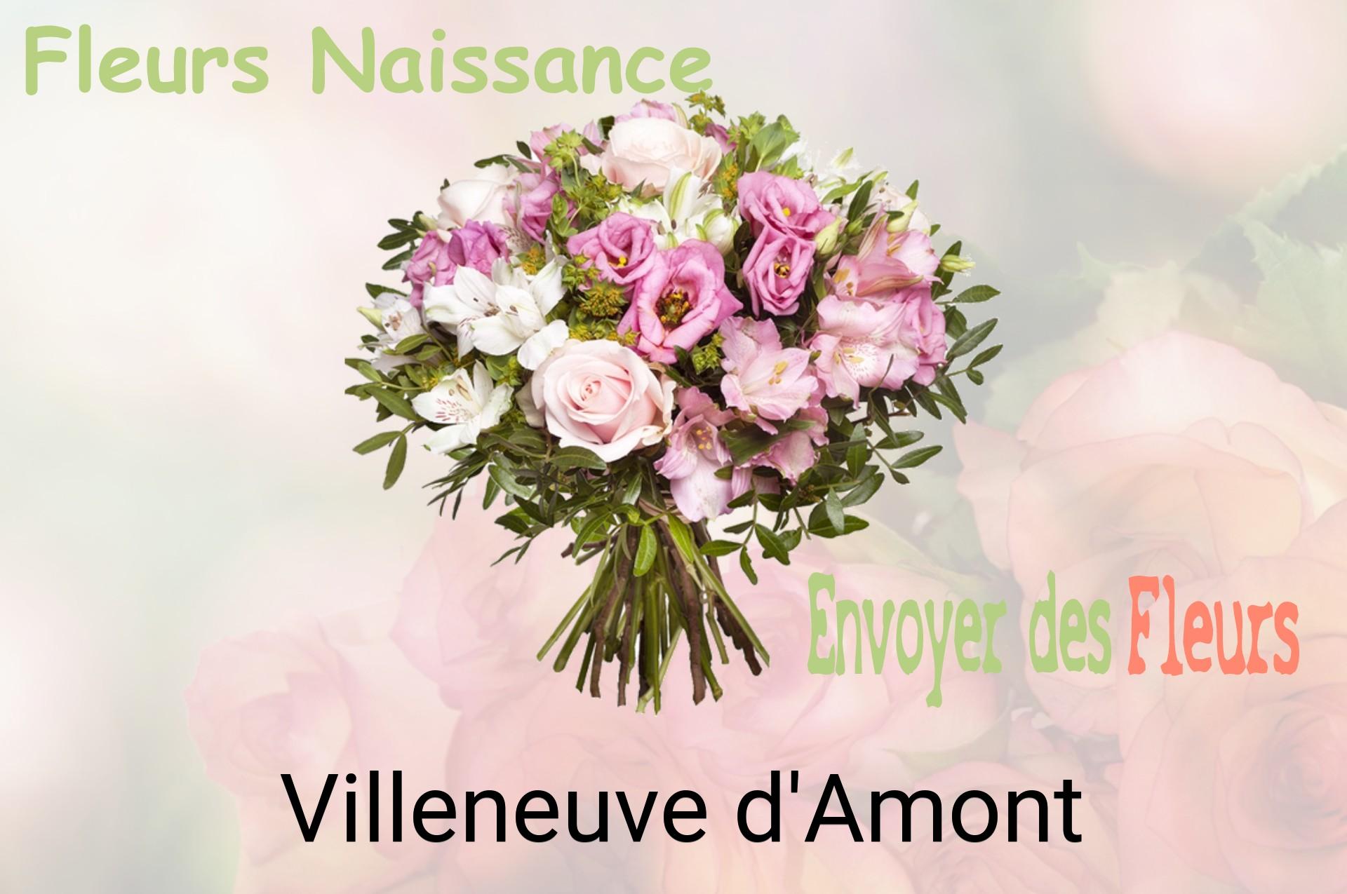 Bouquet de fleurs de naissance livré à Villeneuve-d'Amont
