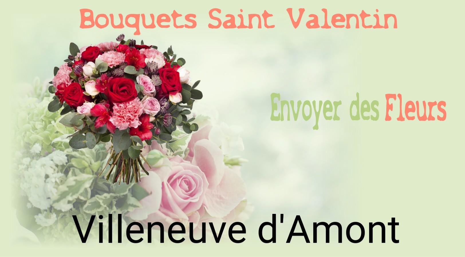 Roses de Saint-Valentin livrées à Villeneuve-d'Amont